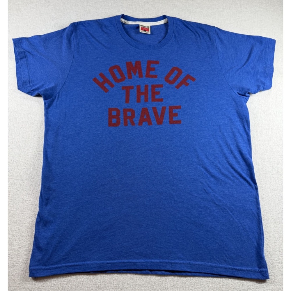 HOMAGE Home of the Brave Made USA Graphic Tee Men's L